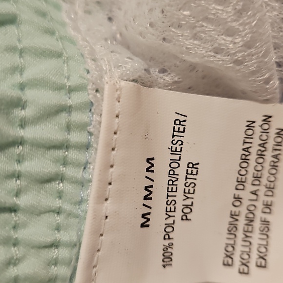 MENS SURF SOCIETY Blue LINED SWIM SHORTS SIZE Medium new with tags UV protec - Picture 5 of 6